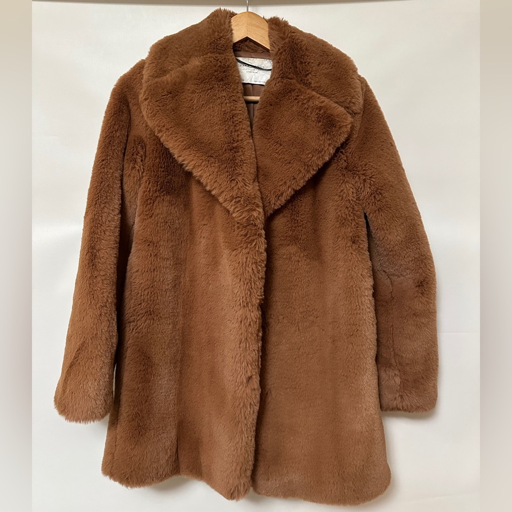 Zara Faux Fur Coat